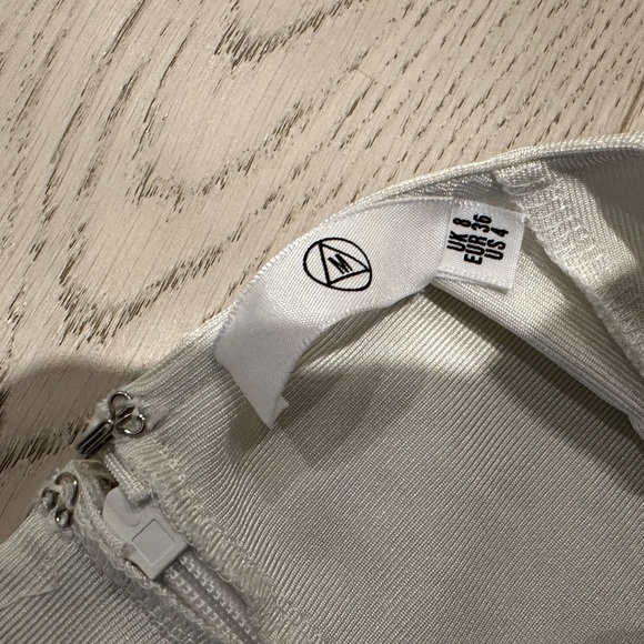 Missguided White Bandage Sleeveless Strappy Midi Dress - Picture 5 of 5